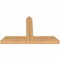 Ekena Millwork Portland Timber Gable Bracket, Western Red Cedar, 48"W x 30"H x 3 1/2"D x 5 1/2"F, 15/12 Pitch GBW048X30X0406POR00SWR - alternate 4